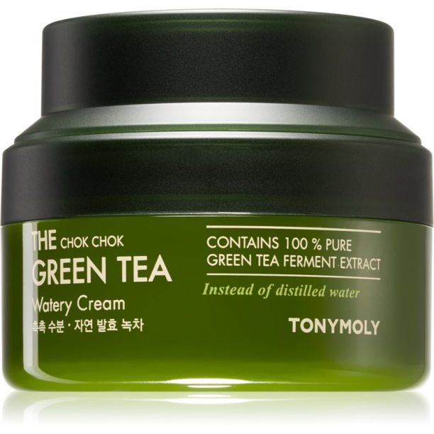 TONYMOLY The Chok Chok Green Tea хидратиращ крем  с екстракт от зелен чай 60 мл.