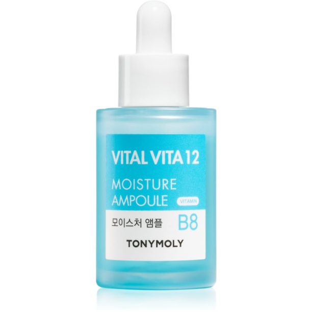 TONYMOLY Vital Vita 12 Moisture Ampoule интезивен хидратиращ серум за всички типове кожа на лицето 30 мл.