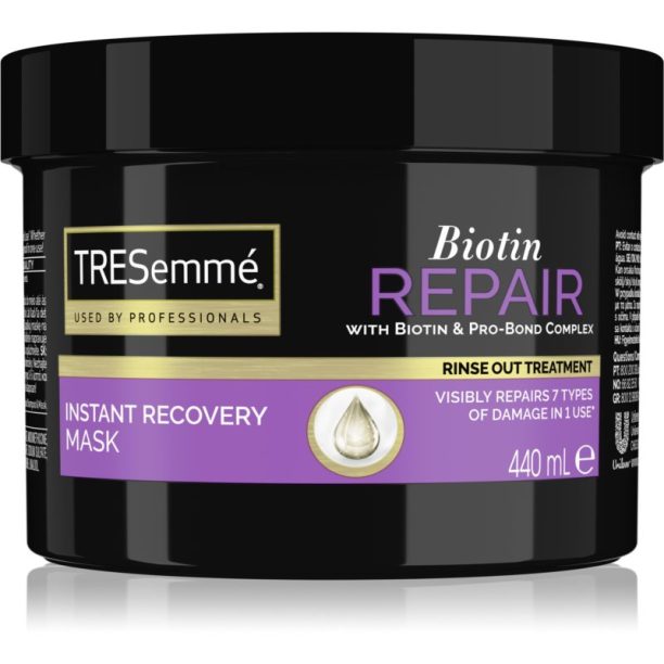 TRESemmé Biotin + Repair 7 регенерираща маска За коса 440 мл.