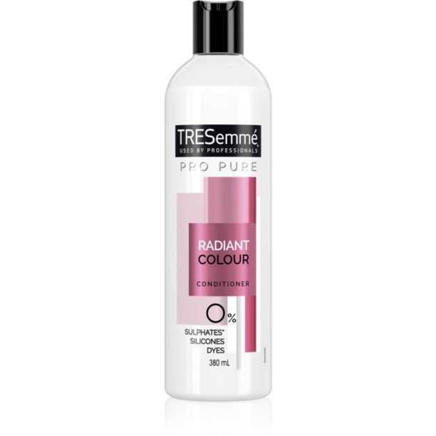 TRESemmé Pro Pure Radiant Colour балсам за боядисана коса 380 мл. на ниска цена