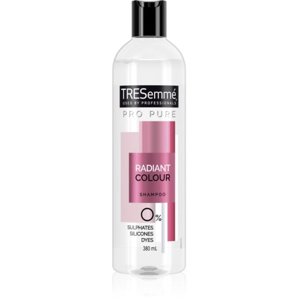 TRESemmé Pro Pure Radiant Colour шампоан  за боядисана коса 380 мл.