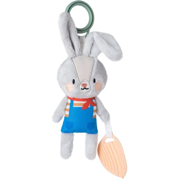 Taf Toys Hanging Toy Rylee the Bunny контрастна играчка за окачане с гризалка 1 бр.