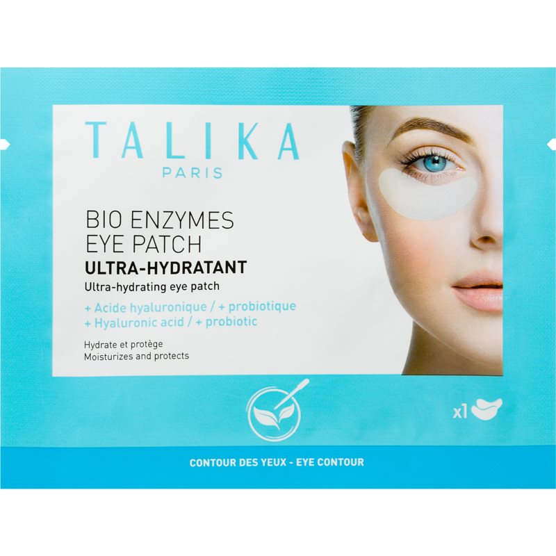 Talika Bio Enzymes Eye Patch изглаждата маска за околоочната зона с пробиотик 1 бр. на ниска цена