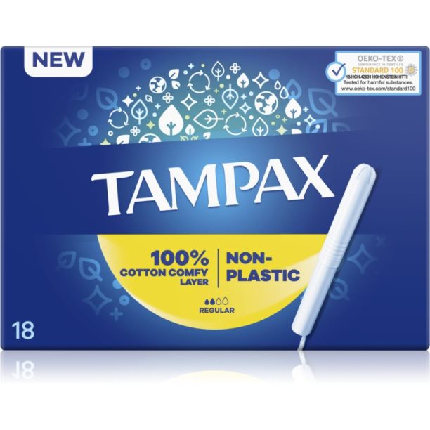 Tampax Regular тампони с апликатор 18 бр. на ниска цена