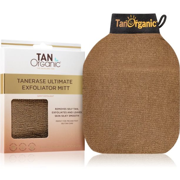 TanOrganic The Skincare Tan пилинг ръкавица 1 бр.