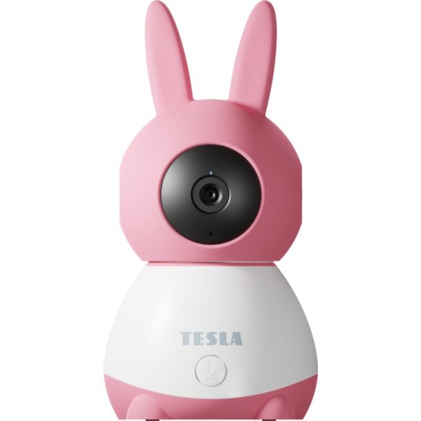 Tesla Smart Camera 360 Baby Pink видео бебефон на ниска цена