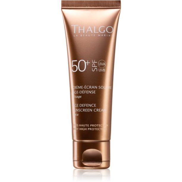 Thalgo Age Defence Sunscreen Cream подмладяващ защитен дневен крем за тен SPF 50+ 50 мл.