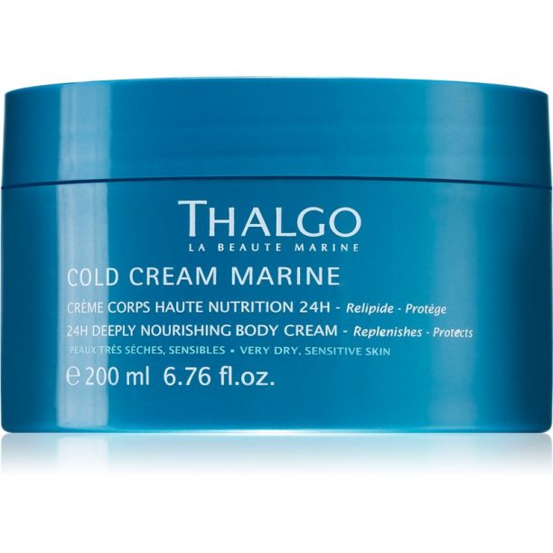 Thalgo Cold Cream Marine 24H Deeply Nourishing Body Cream подхранващ крем за тяло 200 мл.