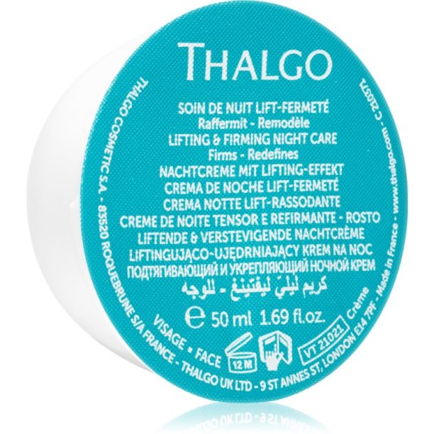 Thalgo Silicium Lifting and Firming Night Care нощен стягащ лифтинг крем пълнител 50 мл.