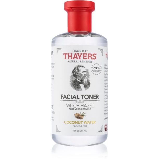 Thayers Coconut Facial Toner успокояващ тоник за лице без алкохол 355 мл. на ниска цена