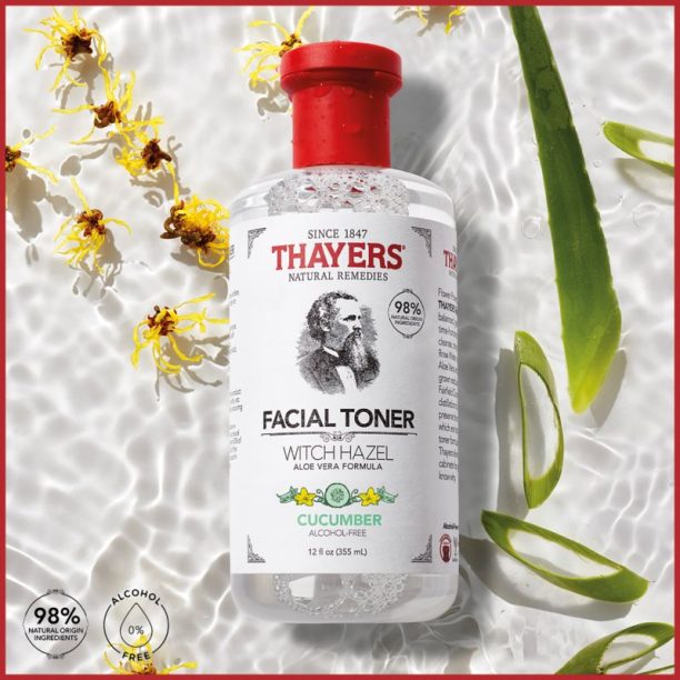 Thayers Cucumber Facial Toner успокояващ тоник за лице без алкохол 355 мл. купи на топ цена