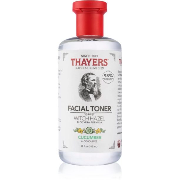 Thayers Cucumber Facial Toner успокояващ тоник за лице без алкохол 355 мл. на ниска цена