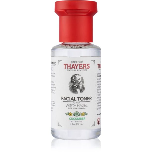 Thayers Mini Cucumber Facial Toner успокояващ тоник за лице без алкохол 89 мл. на ниска цена