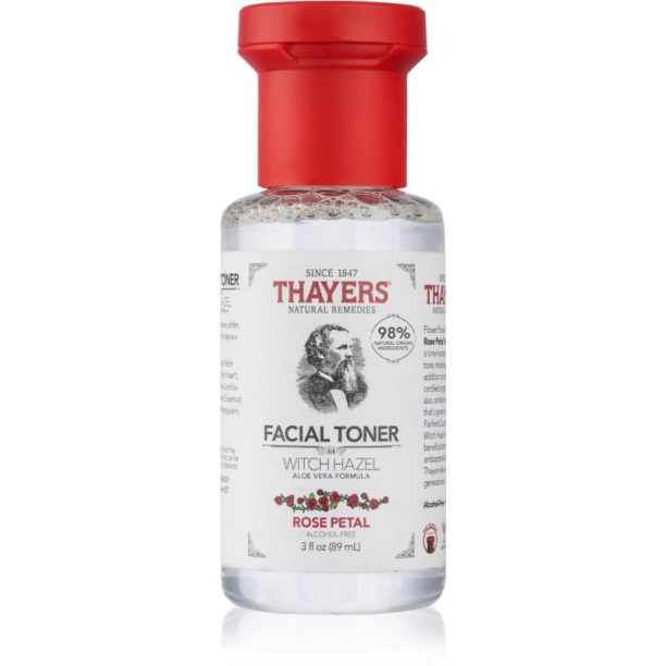 Thayers Mini Rose Petal Facial Toner успокояващ тоник за лице без алкохол 89 мл. на ниска цена