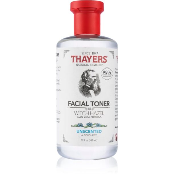 Thayers Unscented Facial Toner успокояващ тоник за лице без алкохол 355 мл. на ниска цена