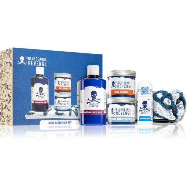 The Bluebeards Revenge Gift Sets Daily Essentials подаръчен комплект (за лице и тяло) за мъже