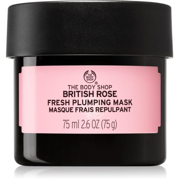 The Body Shop British Rose хидратираща гел маска