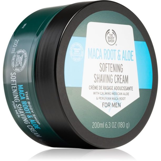 The Body Shop Maca Root & Aloe крем за бръснене за мъже 200 мл.