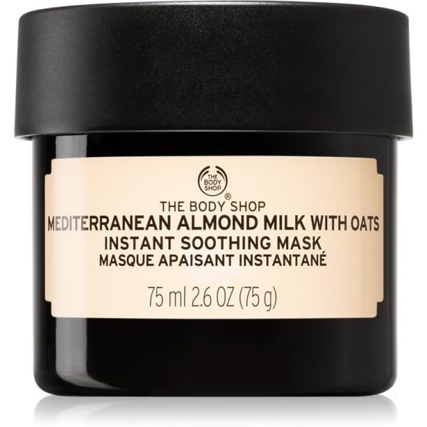 The Body Shop Mediterranean Almond Milk with Oats успокояваща маска