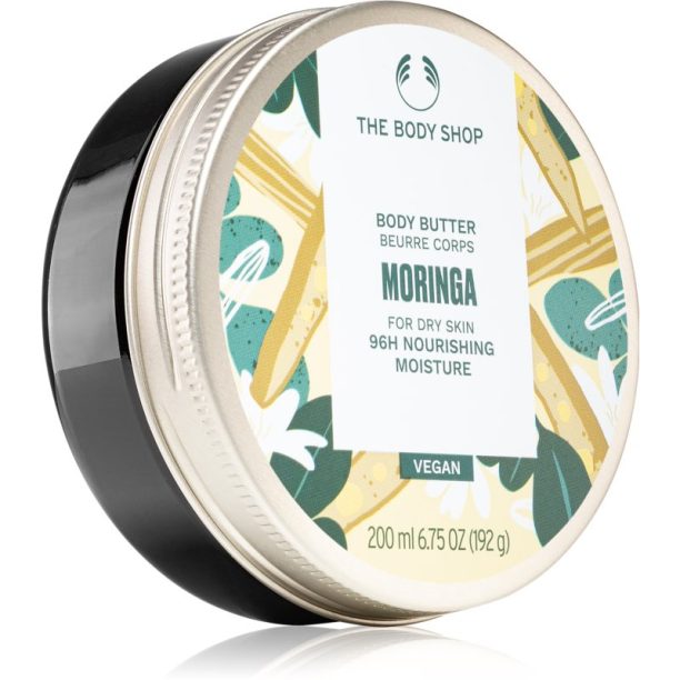 The Body Shop Moringa масло за тяло за суха кожа 200 мл.