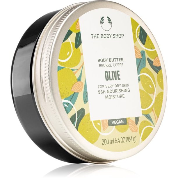 The Body Shop Olive интензивно хидратиращо масло за тяло за много суха кожа 200 мл.