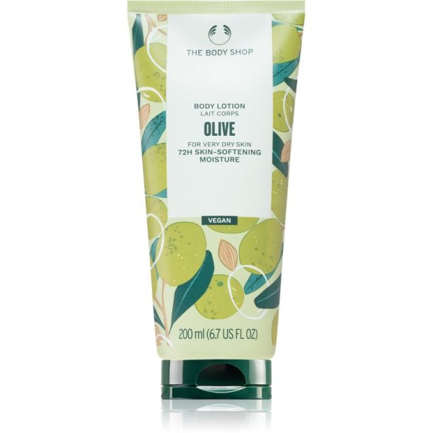 The Body Shop Olive омекотяващ лосион за тяло за суха кожа 200 мл.