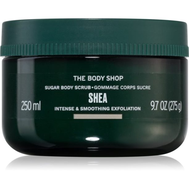 The Body Shop Shea захарен скраб за тяло с масло от шеа 250 мл.