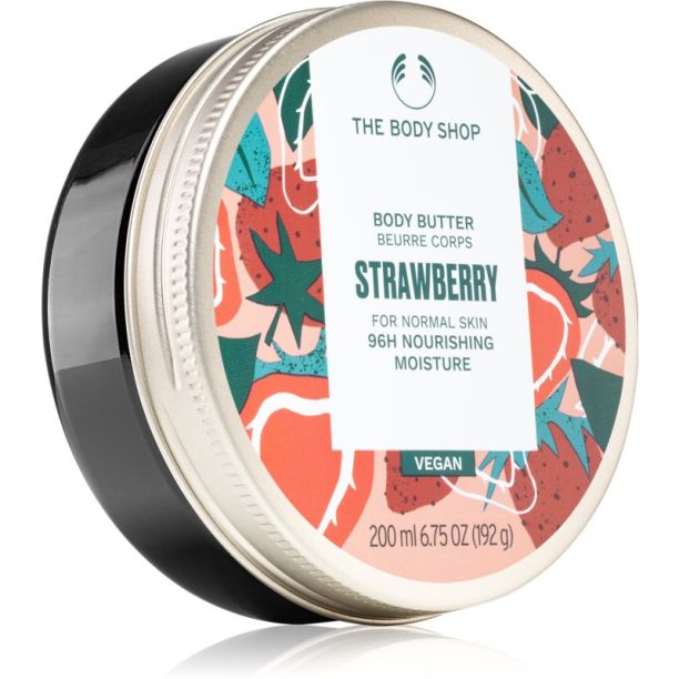 The Body Shop Strawberry масло за тяло За нормална кожа 200 мл.