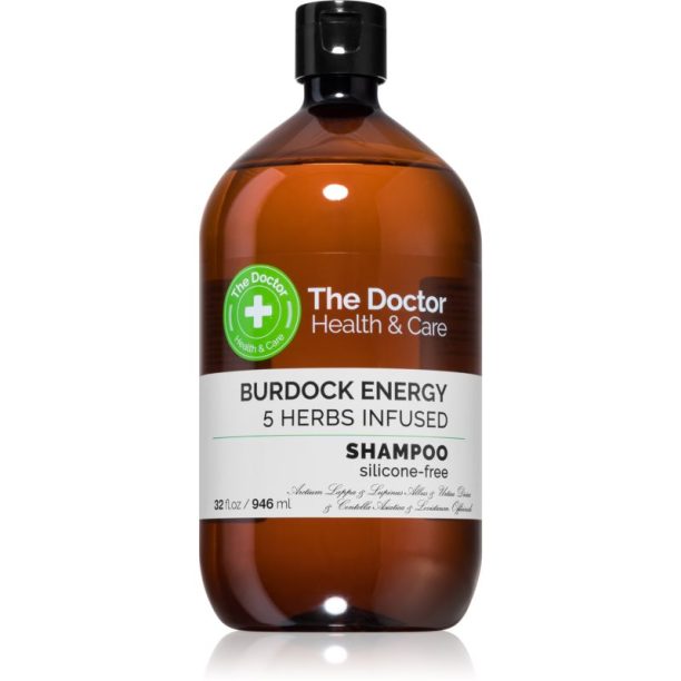 The Doctor Burdock Energy 5 Herbs Infused подсилващ шампоан 946 мл.