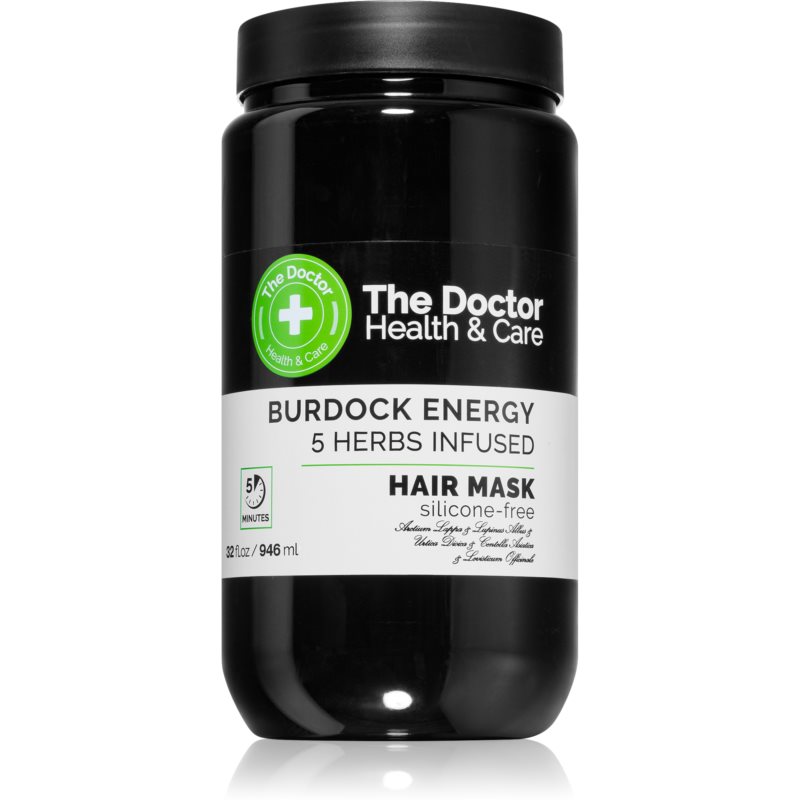 The Doctor Burdock Energy 5 Herbs Infused подсилваща маска За коса 946 мл.