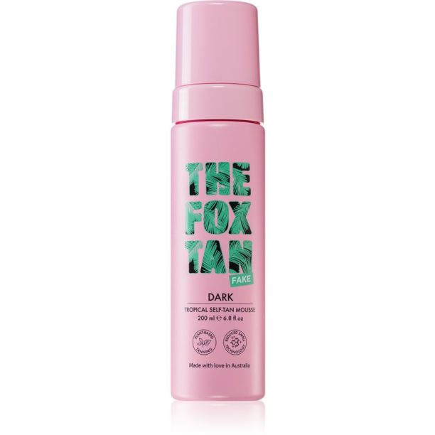 The Fox Tan Dark Tropical автобронзант-мус 200 мл.