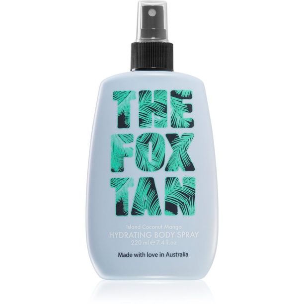 The Fox Tan Hydration Island Coconut Mango освежаващ спрей за тяло за тяло и лице 220 мл. на ниска цена