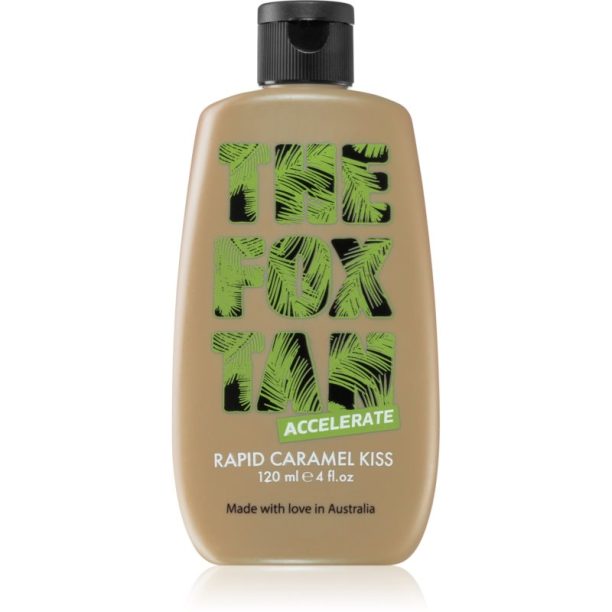 The Fox Tan Rapid Caramel Kiss хидратиращ крем за ускоряване на тена 120 мл. на ниска цена