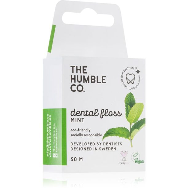 The Humble Co. Dental Floss конец за зъби Fresh Mint 50 м