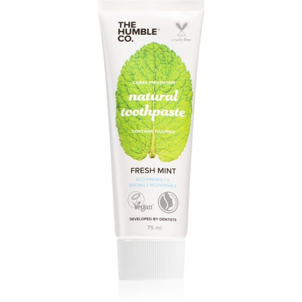 The Humble Co. Natural Toothpaste Fresh Mint натурална паста за зъби Fresh Mint 75 мл.