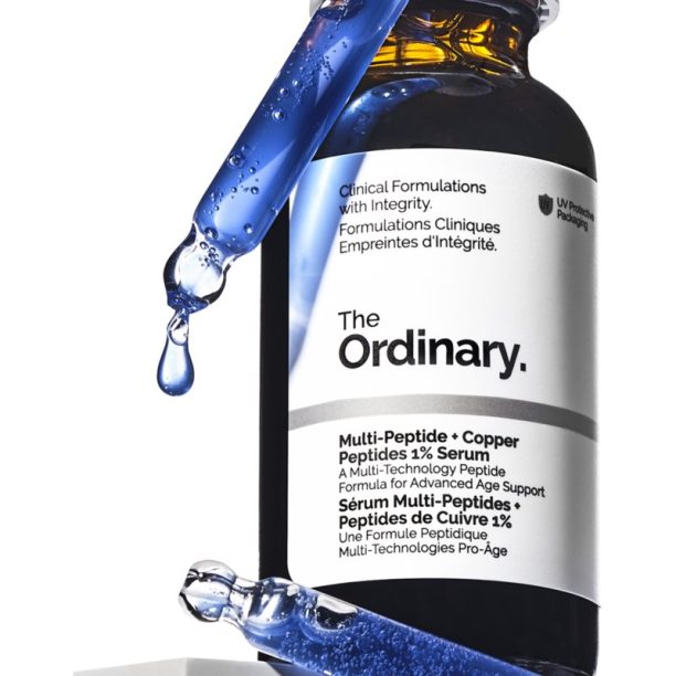 The Ordinary Multi-Peptide + Copper Peptides 1% озаряващ серум против бръчки 30 мл. купи на топ цена