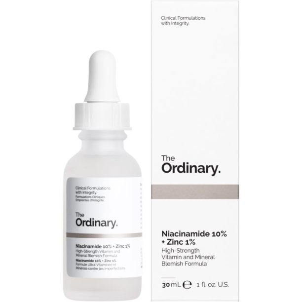 The Ordinary Niacinamide 10% + Zinc 1% озаряващ серум за лице 30 мл. купи на топ цена