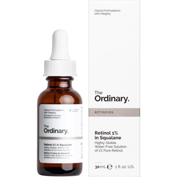 The Ordinary Retinol 1% in Squalane стягащ серум с ретинол 30 мл. купи на топ цена