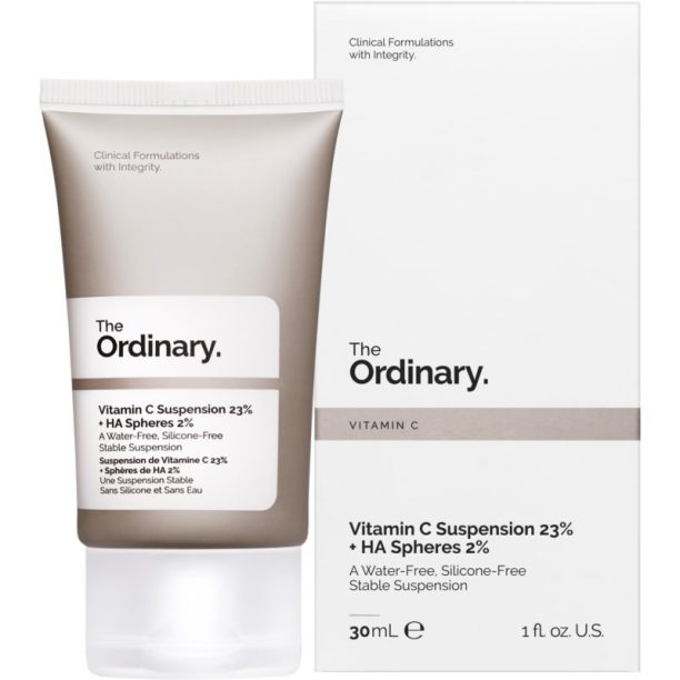 The Ordinary Vitamin C Suspension 23% + HA Spheres 2% озаряващ серум с витамин С 30 мл. купи на топ цена