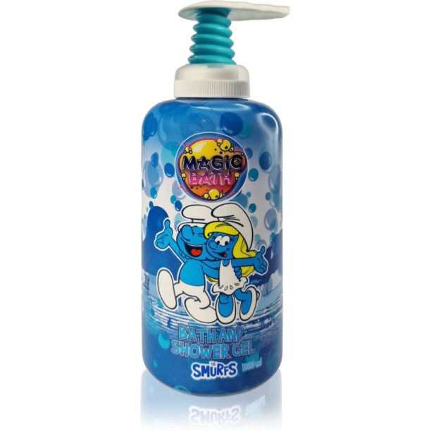 The Smurfs Magic Bath Bath & Shower Gel Гел за душ и вана за деца 1000 мл.