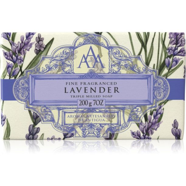 The Somerset Toiletry Co. Aromas Artesanales de Antigua Triple Milled Soap луксозен сапун Lavender 200 гр.