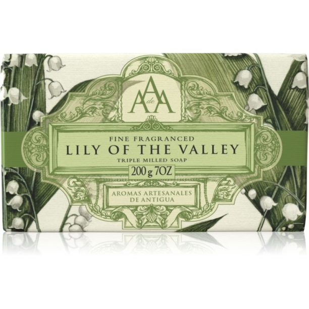 The Somerset Toiletry Co. Aromas Artesanales de Antigua Triple Milled Soap луксозен сапун Lily of the valley 200 гр.