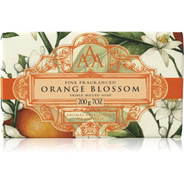 The Somerset Toiletry Co. Aromas Artesanales de Antigua Triple Milled Soap луксозен сапун Orange Blossom 200 гр.