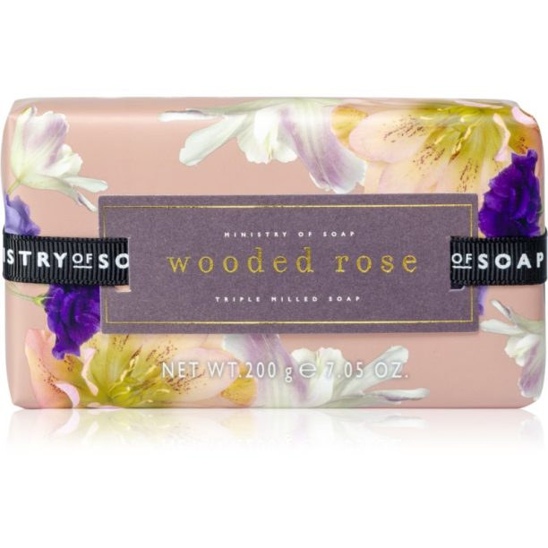 The Somerset Toiletry Co. Ministry of Soap Blush Hues твърд сапун за тяло Wooded Rose 200 гр.