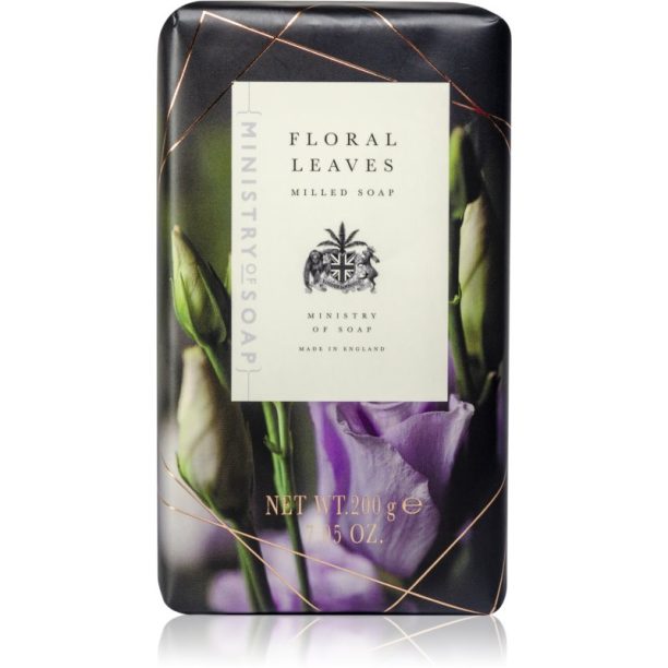 The Somerset Toiletry Co. Ministry of Soap Dark Floral Soap твърд сапун Floral Leaves 200 гр.