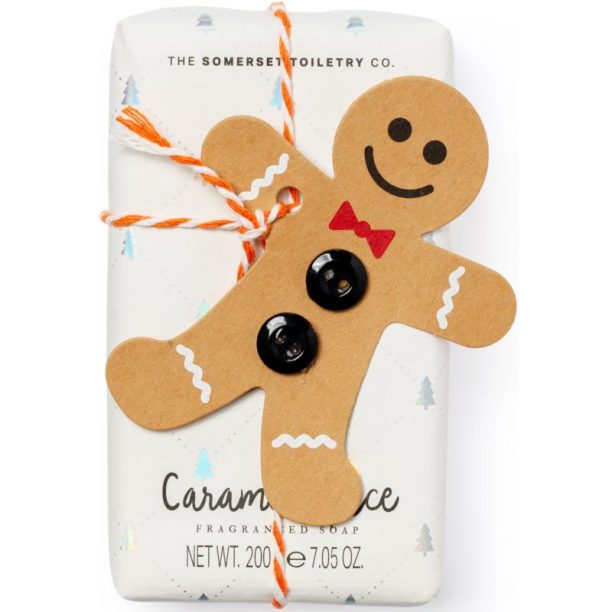 The Somerset Toiletry Co. Xmas Soap Xmas Tree твърд сапун Caramel & Spices 200 гр.