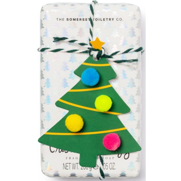 The Somerset Toiletry Co. Xmas Soap Xmas Tree твърд сапун Cranberry 200 гр.