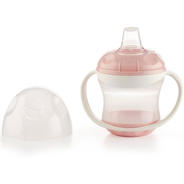 Thermobaby Baby Mug чаша с дръжки Powder Pink 180 мл. на ниска цена