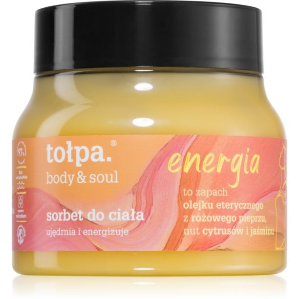 Tołpa Body & Soul Energy хидратиращо сорбе за тяло със стягащ ефект 250 мл.