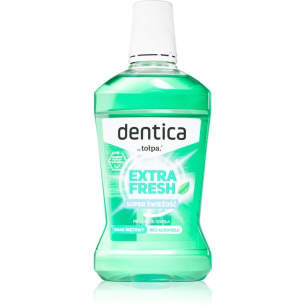 Tołpa Dentica Extra Fresh вода за уста за дълготраен свеж дъх 500 мл.